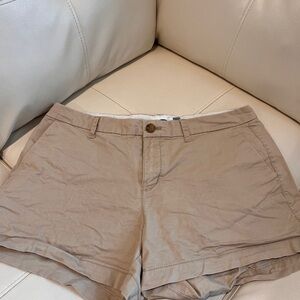 Old Navy Tan Chino-Style Women's Shorts